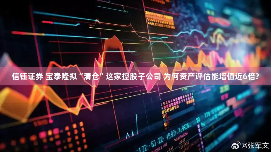 信钰证券 宝泰隆拟“清仓”这家控股子公司 为何资产评估能增值近6倍?